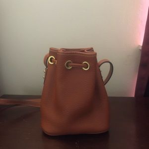 Vintage leather crossbody